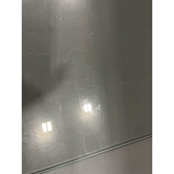 Scratch and Dent Avantco BCFD-48 47 3/16" White Square Dry Bakery Display Case with LED Lighting