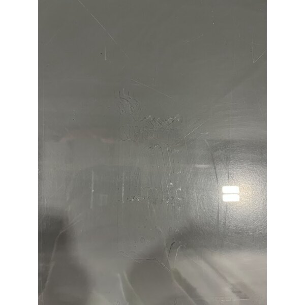 Scratch and Dent Avantco BCFD-48 47 3/16" White Square Dry Bakery Display Case with LED Lighting