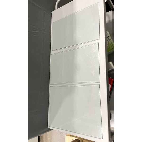 Scratch and Dent Avantco BCFD-48 47 3/16" White Square Dry Bakery Display Case with LED Lighting