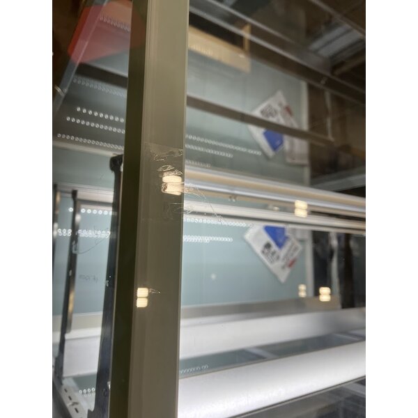 Scratch and Dent Avantco BCFD-48 47 3/16" White Square Dry Bakery Display Case with LED Lighting