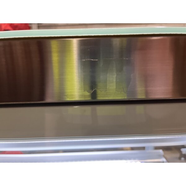 Scratch and Dent Avantco BCFD-48 47 3/16" White Square Dry Bakery Display Case with LED Lighting