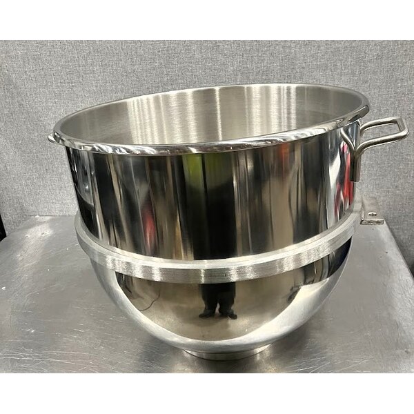 Scratch and Dent 80 Qt. Stainless Steel Mixing Bowl