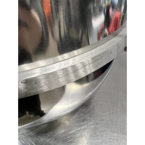 Scratch and Dent 80 Qt. Stainless Steel Mixing Bowl