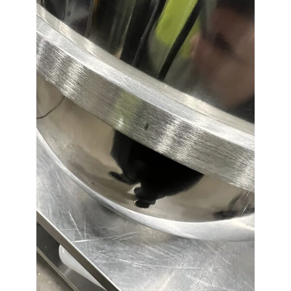 Scratch and Dent 80 Qt. Stainless Steel Mixing Bowl