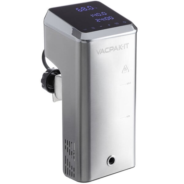 Scratch and Dent VacPak-It SV158 16 Gallon Sous Vide Immersion Circulator Head with LCD Display- 120V, 1800W