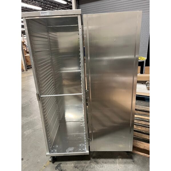 Scratch and Dent Regency 40 Pan End Load Enclosed Bun / Sheet Pan Rack - Welded