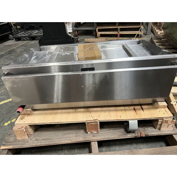 Scratch and Dent Cooking Performance Group GM-CPG-36-NL 36" Gas Countertop Griddle with Manual Controls - 90,000 BTU