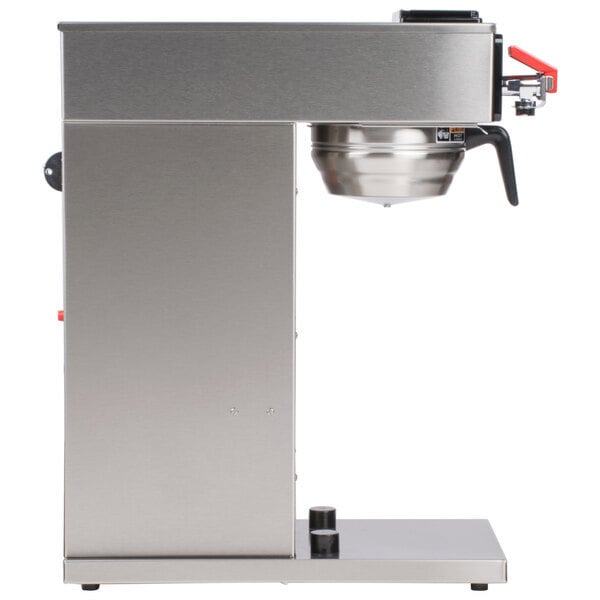 Scratch and Dent Bunn 23001.0017 CWTF15 APS Airpot Brewer with Stainless Steel Funnel and Hot Water Faucet - 120V