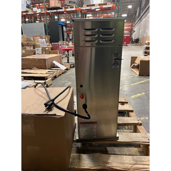 Scratch and Dent Bunn 23001.0017 CWTF15 APS Airpot Brewer with Stainless Steel Funnel and Hot Water Faucet - 120V