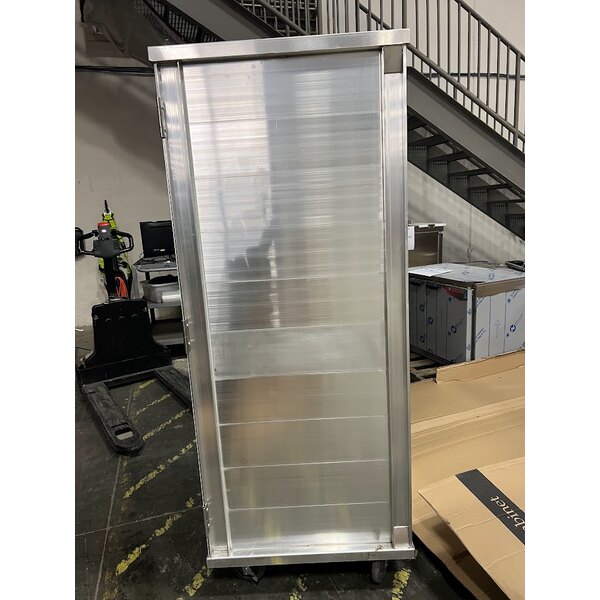 Scratch and Dent Regency 40 Pan End Load Enclosed Bun / Sheet Pan Rack - Welded