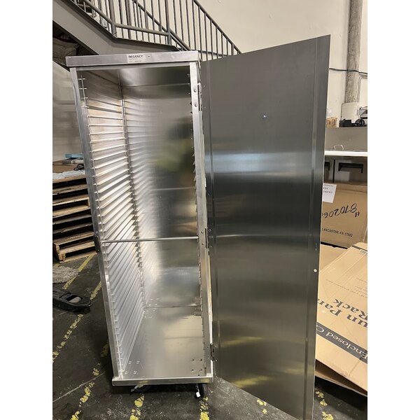 Scratch and Dent Regency 40 Pan End Load Enclosed Bun / Sheet Pan Rack - Welded