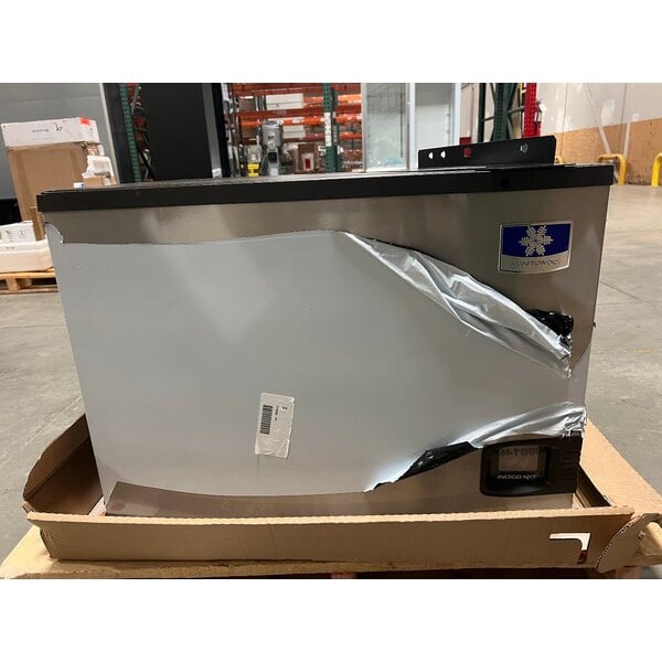 Scratch and Dent Manitowoc IDT0450A Indigo NXT 30" Air Cooled Dice Ice Machine - 115V, 470 lb.