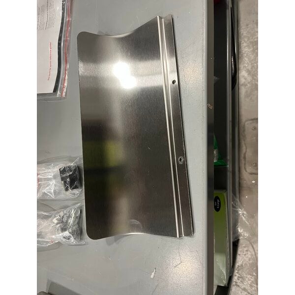 Scratch and Dent Cooking Performance Group FFOP40 Natural Gas 40 lb. Stainless Steel Open Pot Floor Fryer - 90,000 BTU