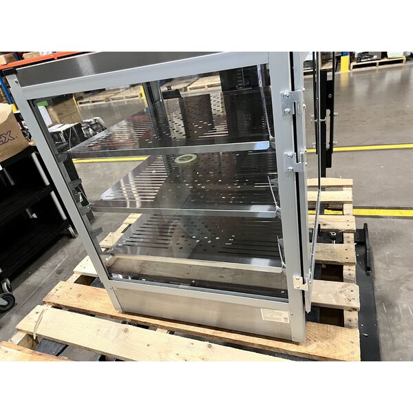 Scratch and Dent Carnival King HPW-18D2S 18" Full Service Warmer / Merchandiser - 120V, 500W