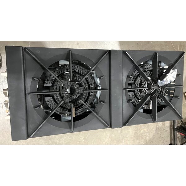 Scratch and Dent Cooking Performance Group CPG-DSPR-L Liquid Propane Stock Pot Range - 160,000 BTU