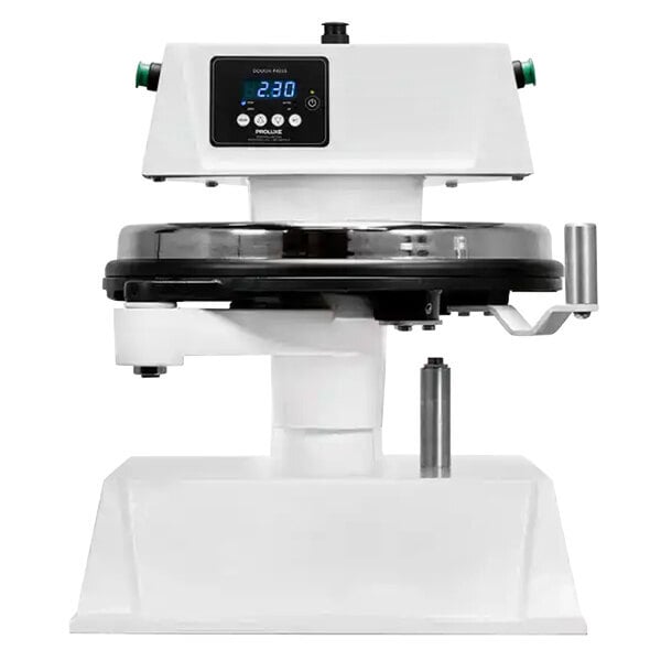 Scratch and Dent Proluxe Apex Pro X1 DP1350CA 18" Hydraulic Automatic Heavy Duty Pizza Dough Press - 120V, 1500W