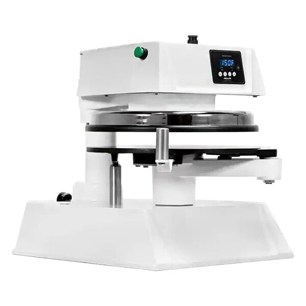 Scratch and Dent Proluxe Apex Pro X1 DP1350CA 18" Hydraulic Automatic Heavy Duty Pizza Dough Press - 120V, 1500W