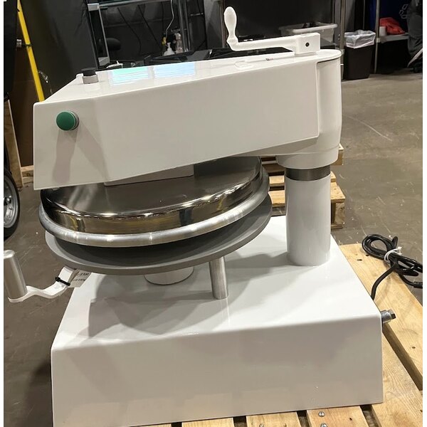 Scratch and Dent Proluxe Apex Pro X1 DP1350CA 18" Hydraulic Automatic Heavy Duty Pizza Dough Press - 120V, 1500W