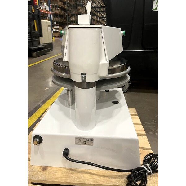 Scratch and Dent Proluxe Apex Pro X1 DP1350CA 18" Hydraulic Automatic Heavy Duty Pizza Dough Press - 120V, 1500W