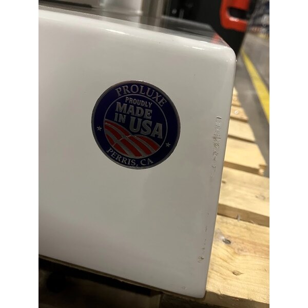 Scratch and Dent Proluxe Apex Pro X1 DP1350CA 18" Hydraulic Automatic Heavy Duty Pizza Dough Press - 120V, 1500W