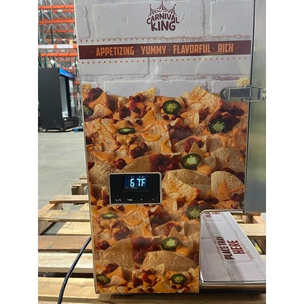 Scratch and Dent Carnival King CD450 Stainless Steel Dual Peristaltic Cheese Sauce and Chili Dispenser - 120V, 450W