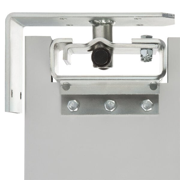 Scratch and Dent Regency Double Aluminum Swinging Traffic Door with 9" x 14" Window - 60" x 84" Door Opening