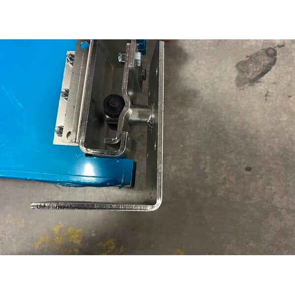 Scratch and Dent Regency Double Aluminum Swinging Traffic Door with 9" x 14" Window - 60" x 84" Door Opening