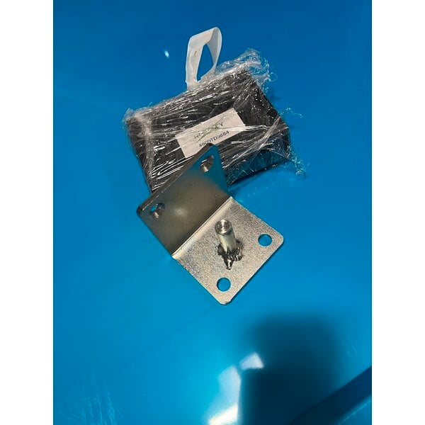 Scratch and Dent Regency Double Aluminum Swinging Traffic Door with 9" x 14" Window - 60" x 84" Door Opening