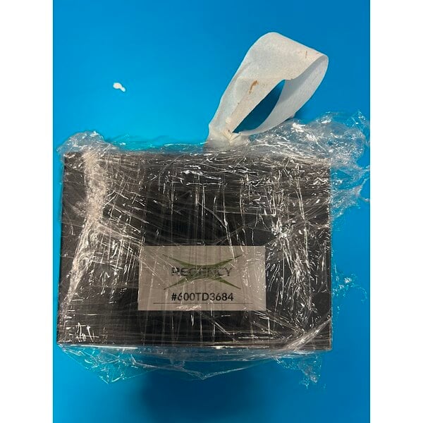 Scratch and Dent Regency Double Aluminum Swinging Traffic Door with 9" x 14" Window - 60" x 84" Door Opening