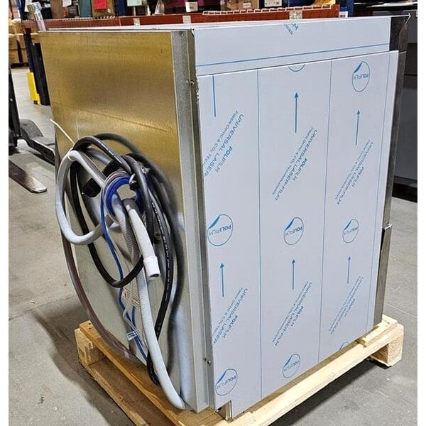 Scratch and Dent MainStreet Equipment HTUC High-Temperature Undercounter Dishwasher - 208V/240V, 1 Phase