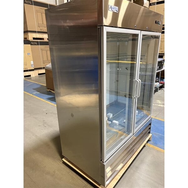 Scratch and Dent Avantco A-49R-G-HC 54" Glass Door Reach-In Refrigerator