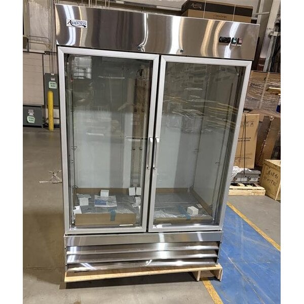 Scratch and Dent Avantco A-49R-G-HC 54" Glass Door Reach-In Refrigerator