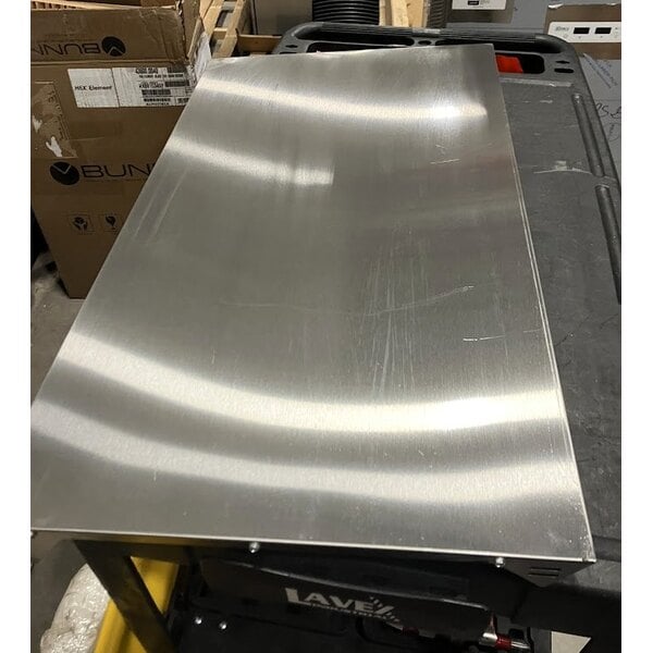 Scratch and Dent Cooking Performance Group S-36-SB-N 36" Natural Gas Infrared Salamander Broiler with 36" Heat Shield and Mounting Brackets - 36,000 BTU