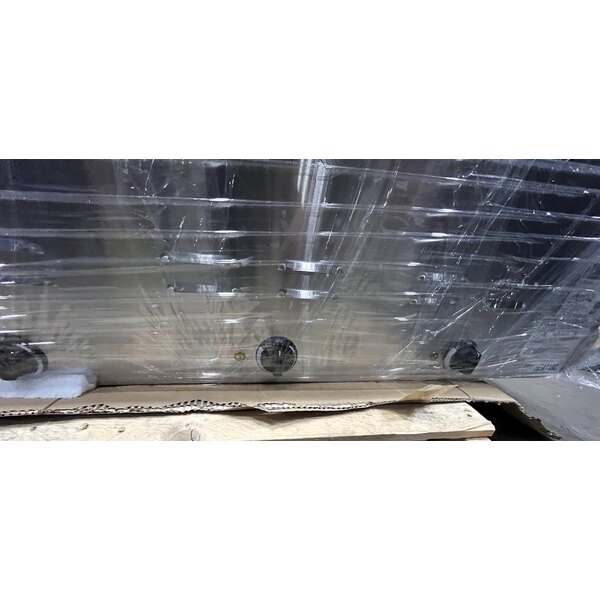 Scratch and Dent Avantco STE-5S Five Pan Open Well Electric Steam Table with Undershelf - 208/240V, 3750W