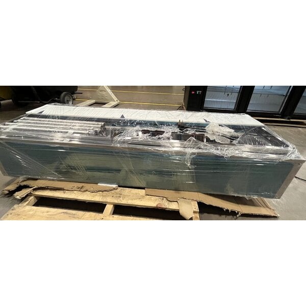 Scratch and Dent Avantco STE-5S Five Pan Open Well Electric Steam Table with Undershelf - 208/240V, 3750W