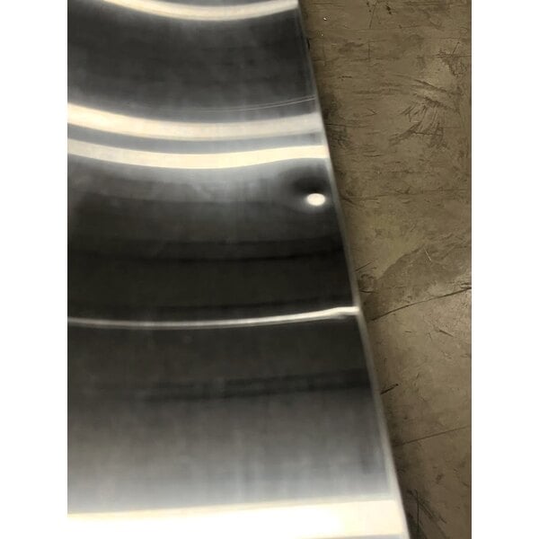 Scratch and Dent Avantco UBB-4G-HC 90" Black Counter Height Glass Door Back Bar Refrigerator with LED Lighting