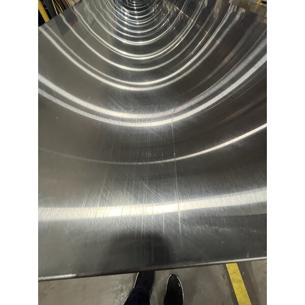 Scratch and Dent Avantco UBB-4G-HC 90" Black Counter Height Glass Door Back Bar Refrigerator with LED Lighting