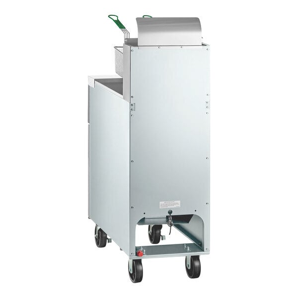 Scratch and Dent Dean by Frymaster GF40 Open Pot Natural Gas Floor Fryer 50 lb. - 122,000 BTU