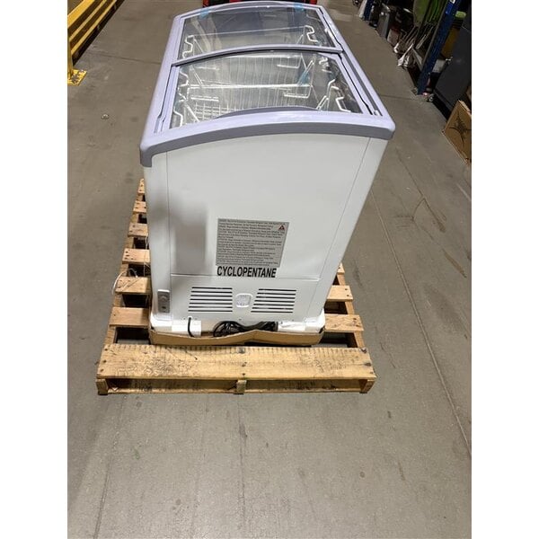 Scratch and Dent Galaxy ICFC9-HC 40 5/8" Curved Top Display Freezer