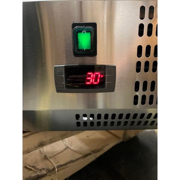 Scratch and Dent Arctic Air ACP63 63" Refrigerated Countertop Condiment Prep Station