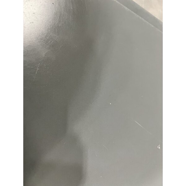 Scratch and Dent CaterGator 125 lb. Capacity Gray Mobile Ice Bin with Flip Lid