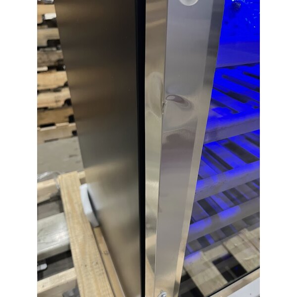 Scratch and Dent AvaValley WRC-46-SZ Single Temperature Full Glass Door Commercial Wine Cooler