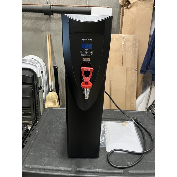 Scratch and Dent Bunn 43600.0040 H5X Element Black 5 Gallon 212 Degree Hot Water Dispenser - 120V