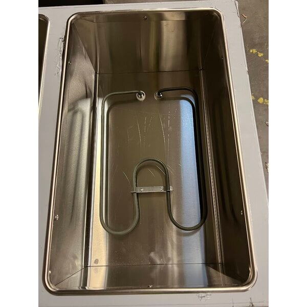 Scratch and Dent ServIt EST-3OS-US Three Pan Open Well Electric Steam Table with Adjustable Undershelf - 120V, 1500W