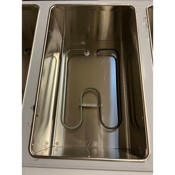 Scratch and Dent ServIt EST-3OS-US Three Pan Open Well Electric Steam Table with Adjustable Undershelf - 120V, 1500W