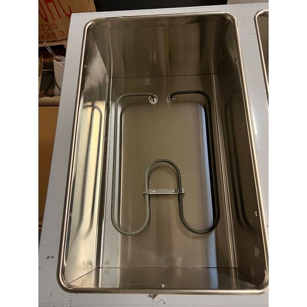 Scratch and Dent ServIt EST-3OS-US Three Pan Open Well Electric Steam Table with Adjustable Undershelf - 120V, 1500W