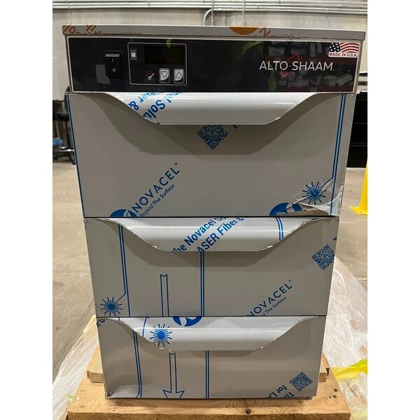 Scratch and Dent Alto-Shaam 500-3DN Narrow Three Drawer Warmer - 120V
