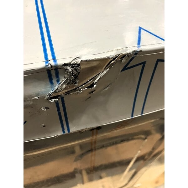 Scratch and Dent Noble Warewashing HTGW High-Temperature Underbar Glass Washer - 208V/240V, 1 Phase