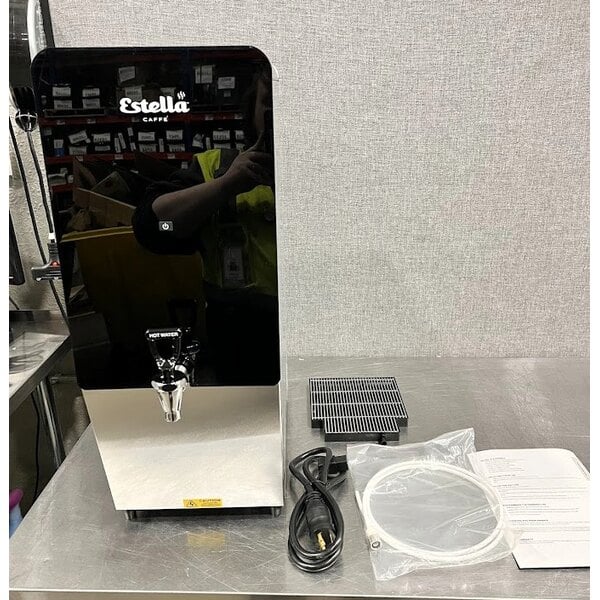 Scratch and Dent Estella Caffe 5 Gallon Tap-Operated Digital Hot Water Dispenser - 230V, 2,800W