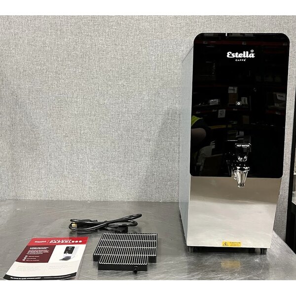 Scratch and Dent Estella Caffe 5 Gallon Tap-Operated Digital Hot Water Dispenser - 230V, 2,800W